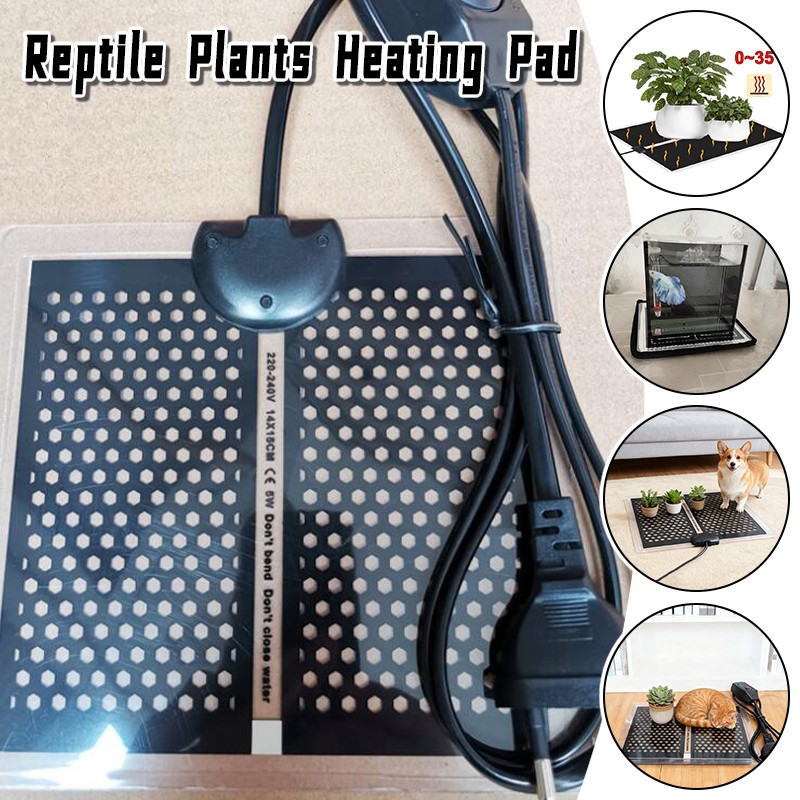 Aquarium Plant Original - 28x28cm Reptile Heat Mat Plants Heating