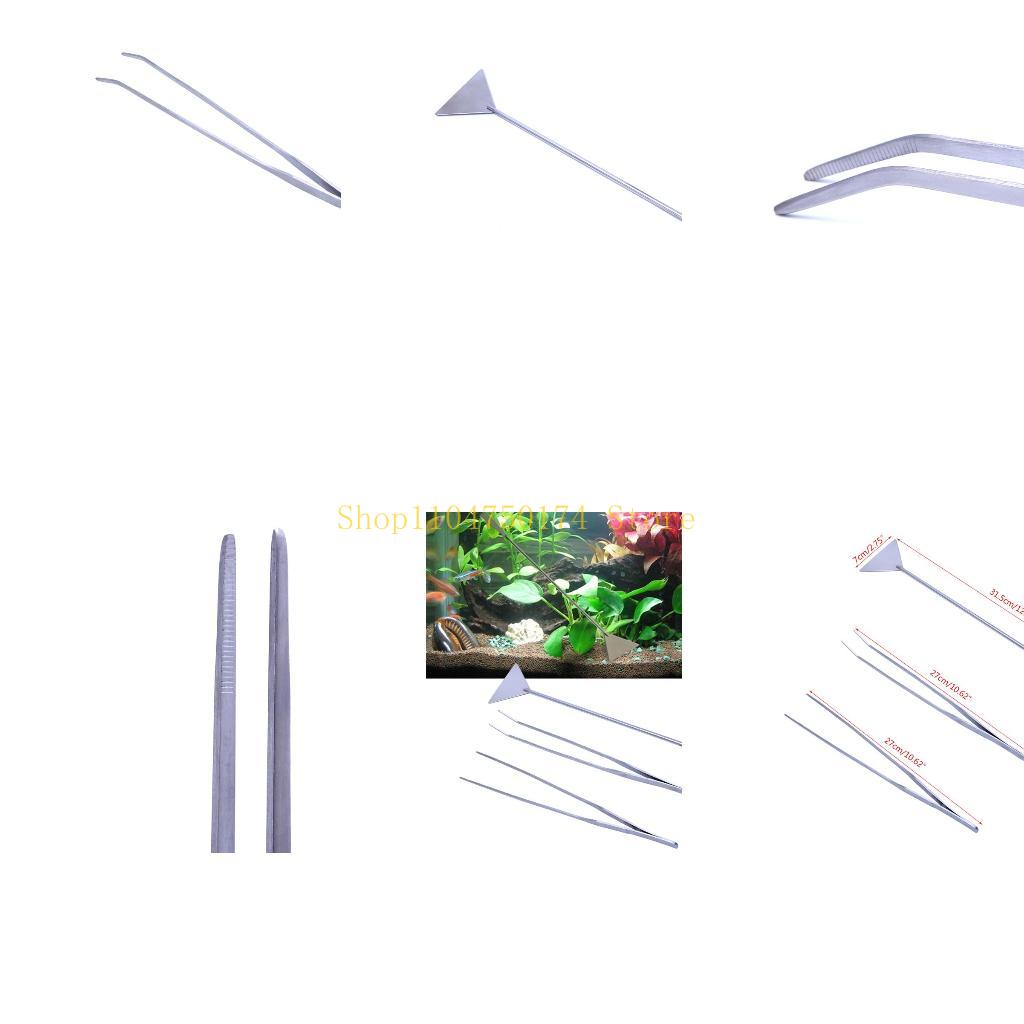 Planted Aquarium For Sale - 3-Piece Aquarium Tool Stainless Steel Aquatic
