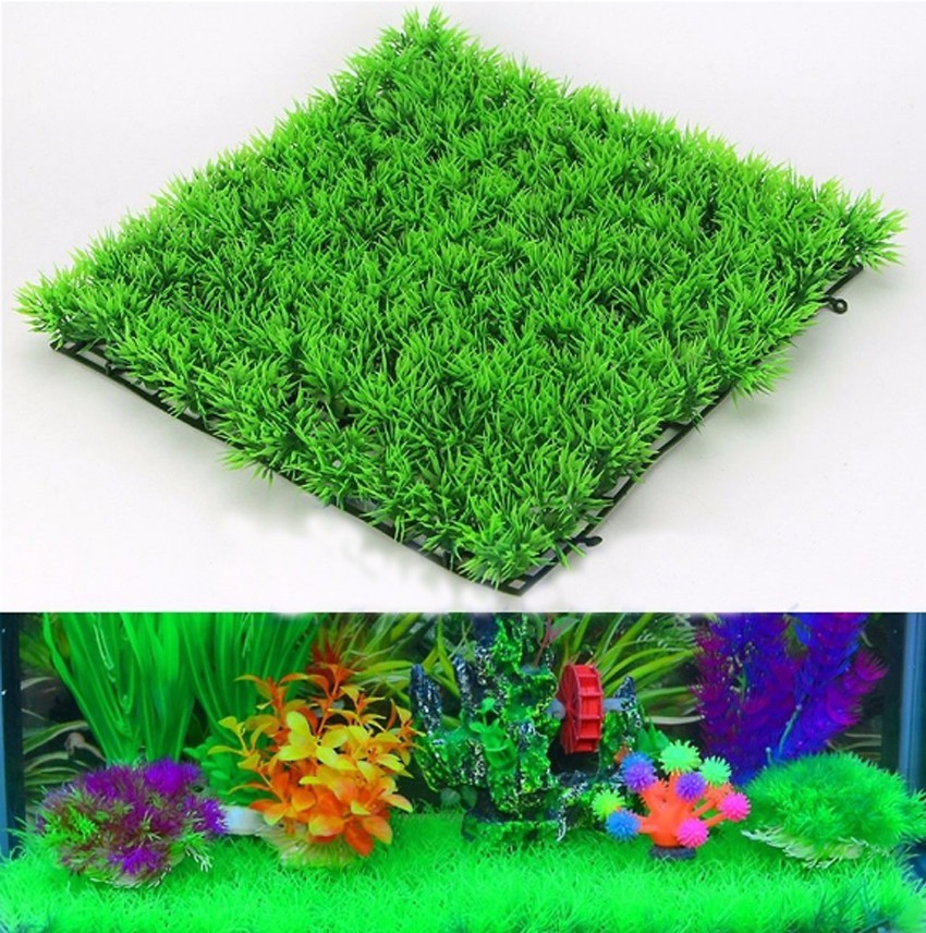 Artificial Green Grass Plant L - Planted Aquarium Materials recensione e prezzo