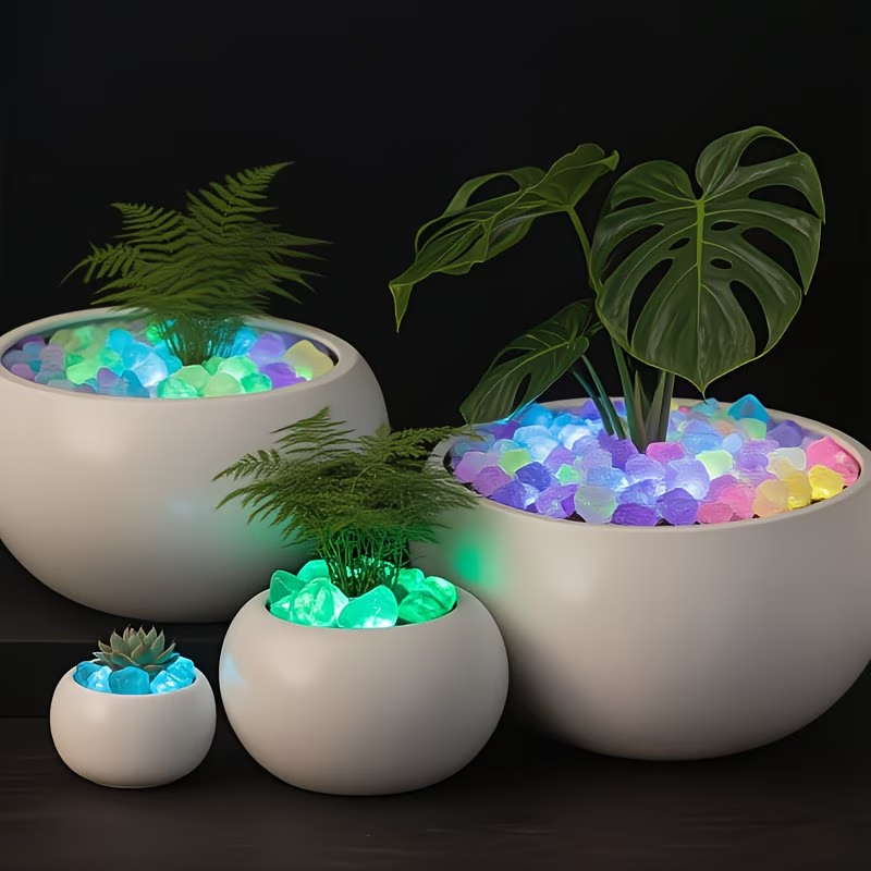 300PCS Luminous Pebble Set,0.9 - Aquarium Plant Original recensione e prezzo