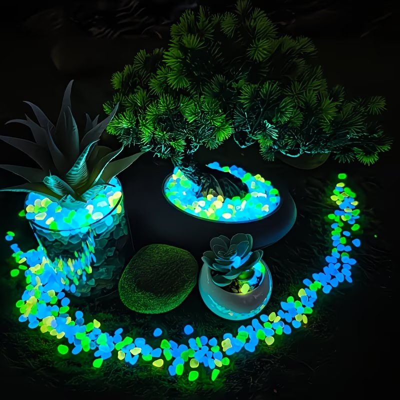 300PCS Luminous Pebble Set,0.9 - Aquarium Plant Original recensione e prezzo