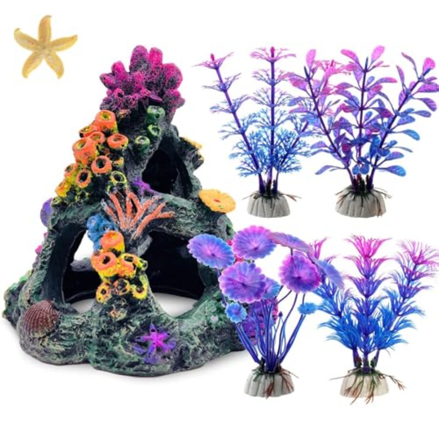 Fish Tank Decoration Set, Aqua - Aquarium Plant Original recensione e prezzo