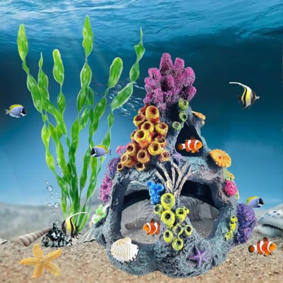Fish Tank Decoration Set, Aqua - Aquarium Plant Original recensione e prezzo