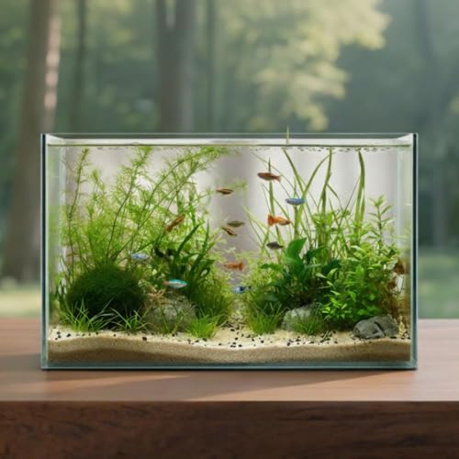Glass Fish Tank Open-Back Lid  - Planted Aquarium Betta recensione e prezzo