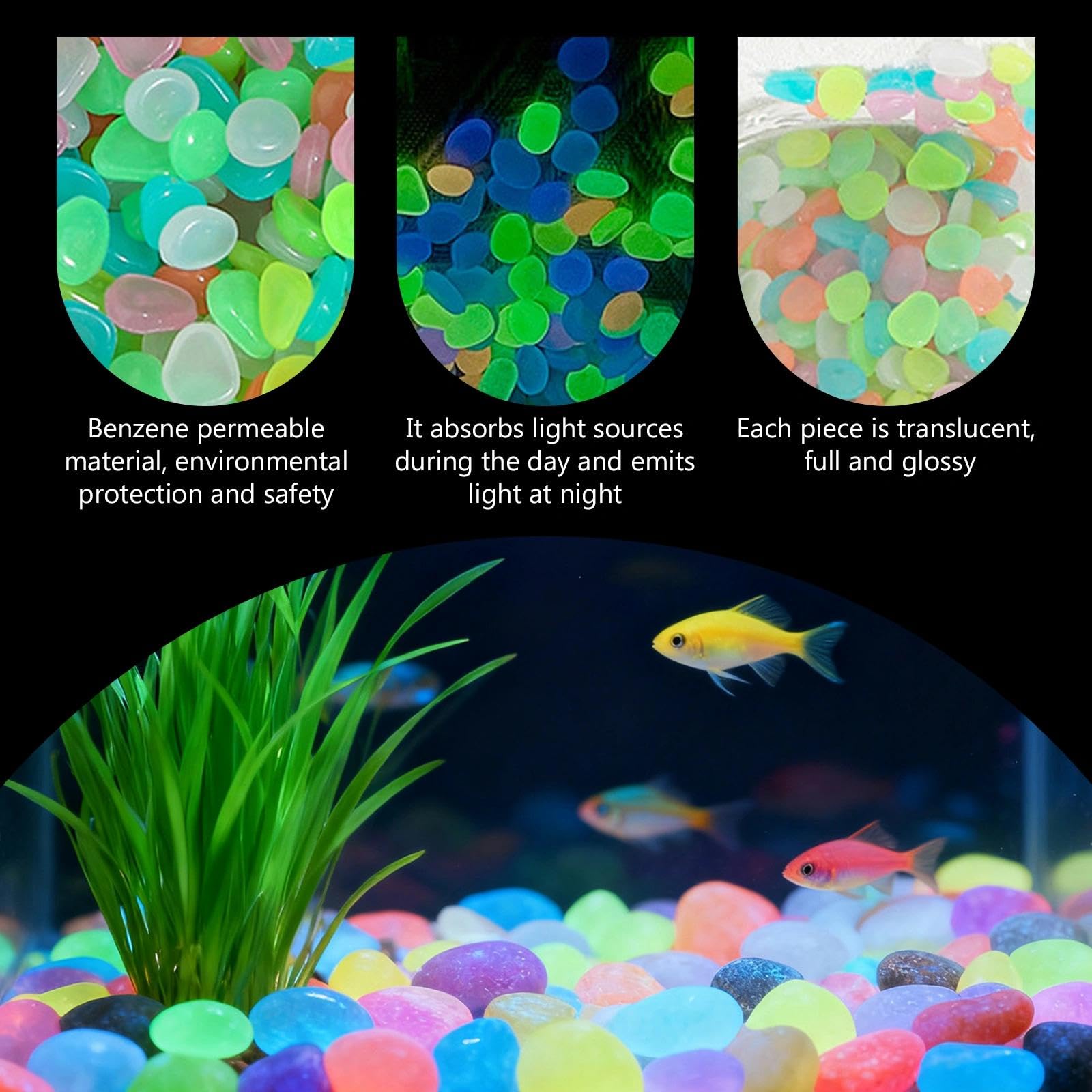 Potted Plants Glow In The Dark - Aquarium Plant Original recensione e prezzo