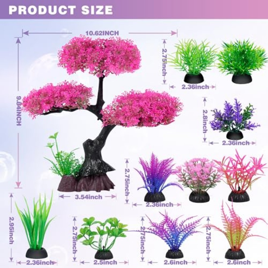 Aquarium Artificial Plastic Pl - Planted Aquarium Betta recensione e prezzo
