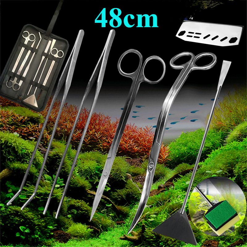 48cm Stainless Steel Aquarium  - Aquarium Plant Utensils recensione e prezzo