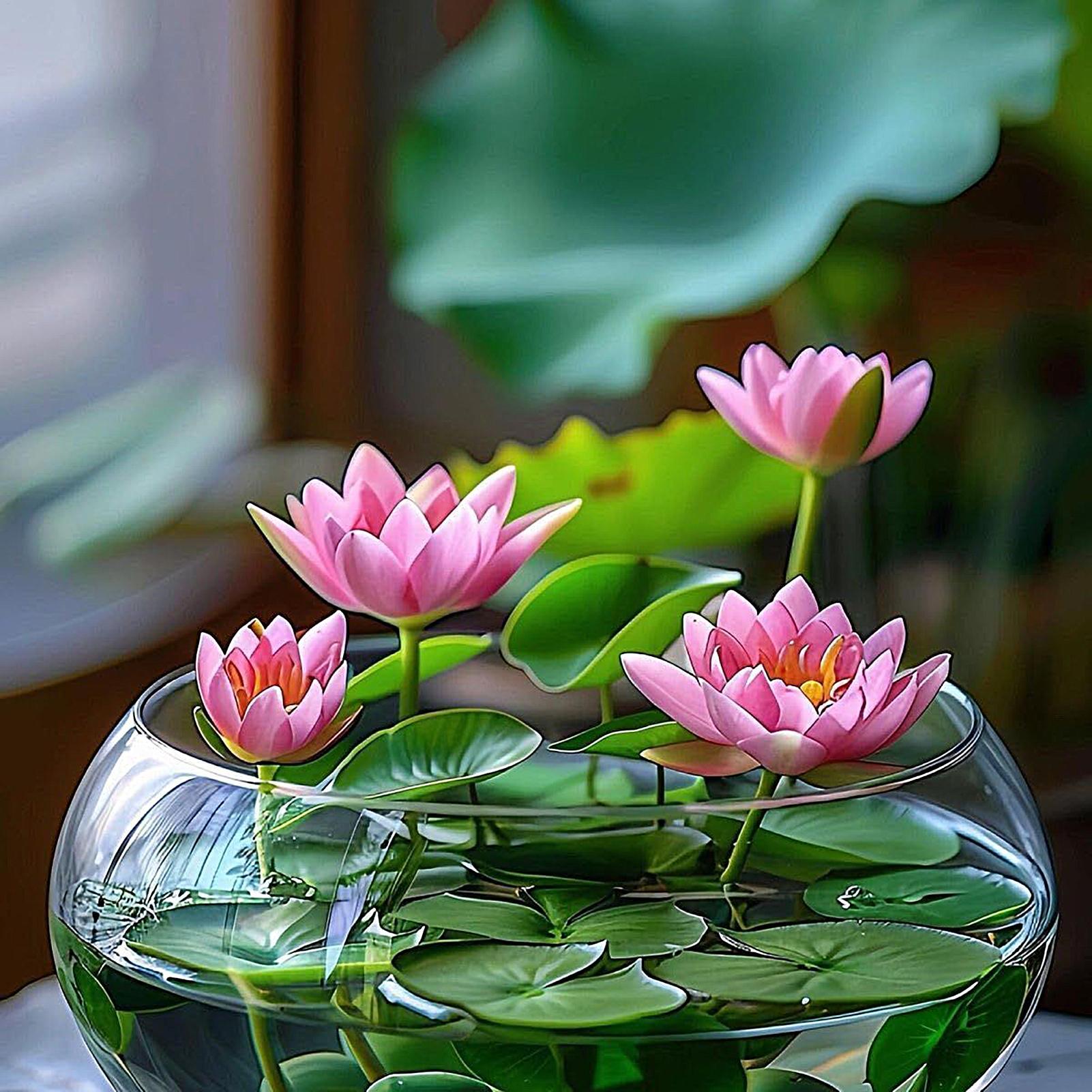 Fish Glass Bowl Glass Large Hy - Aquarium Plant Original recensione e prezzo