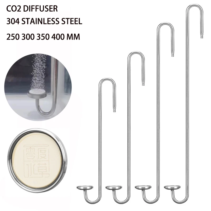 Aquarium CO2 diffuser stainles - Planted Aquarium Materials recensione e prezzo