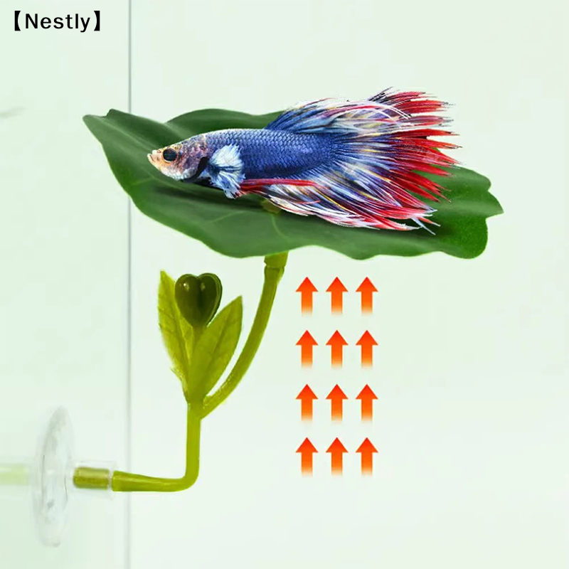 1Pc Green Leaf Hammock For Bet - Planted Aquarium Betta recensione e prezzo