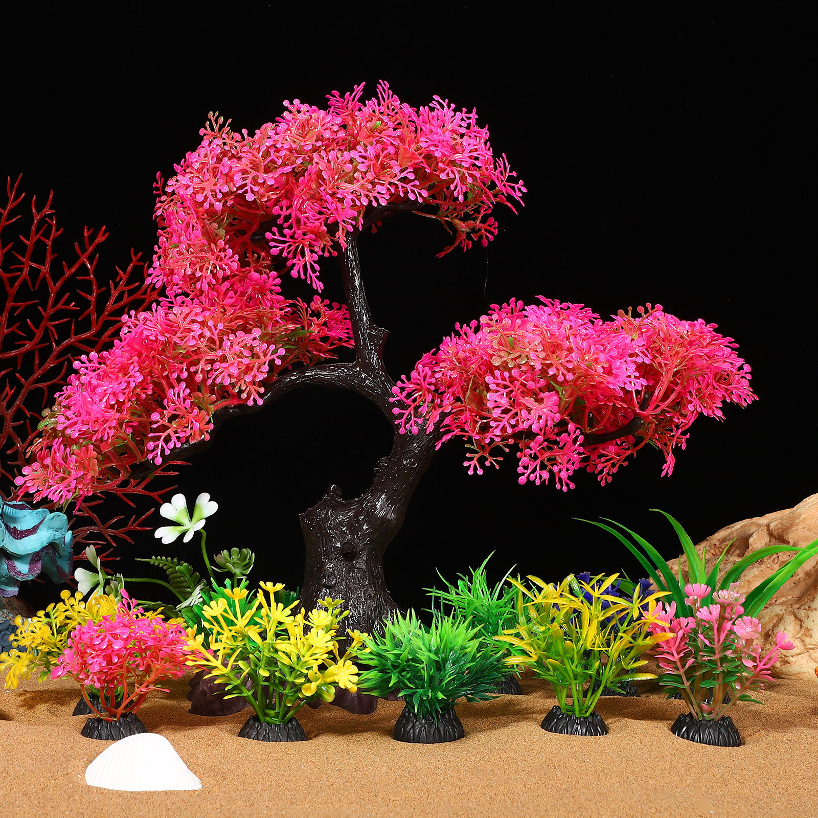 10Pcs Realistic Aquarium Plant - Planted Aquarium Betta recensione e prezzo