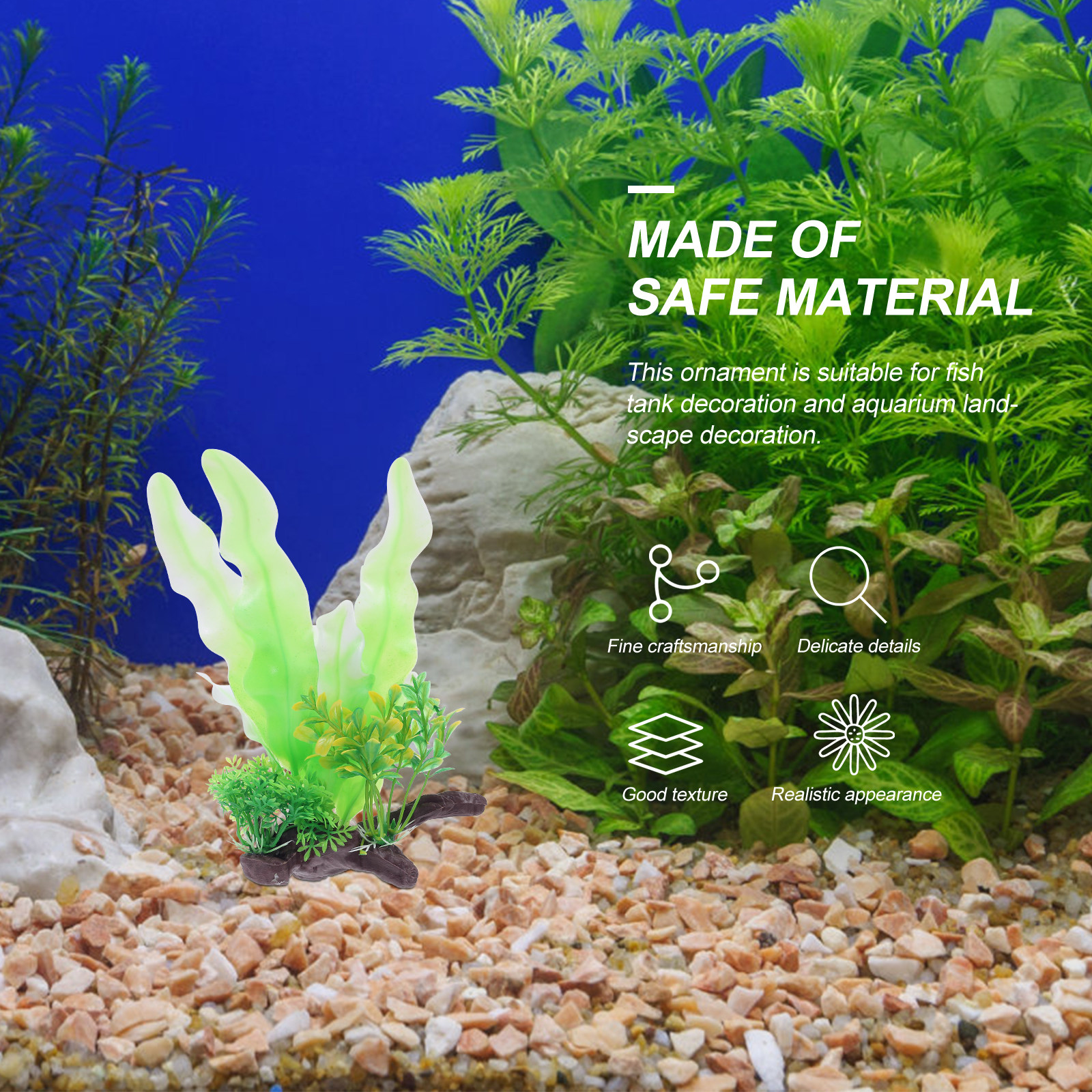 Premium Lifelike Artificial Aq - Planted Aquarium Materials recensione e prezzo