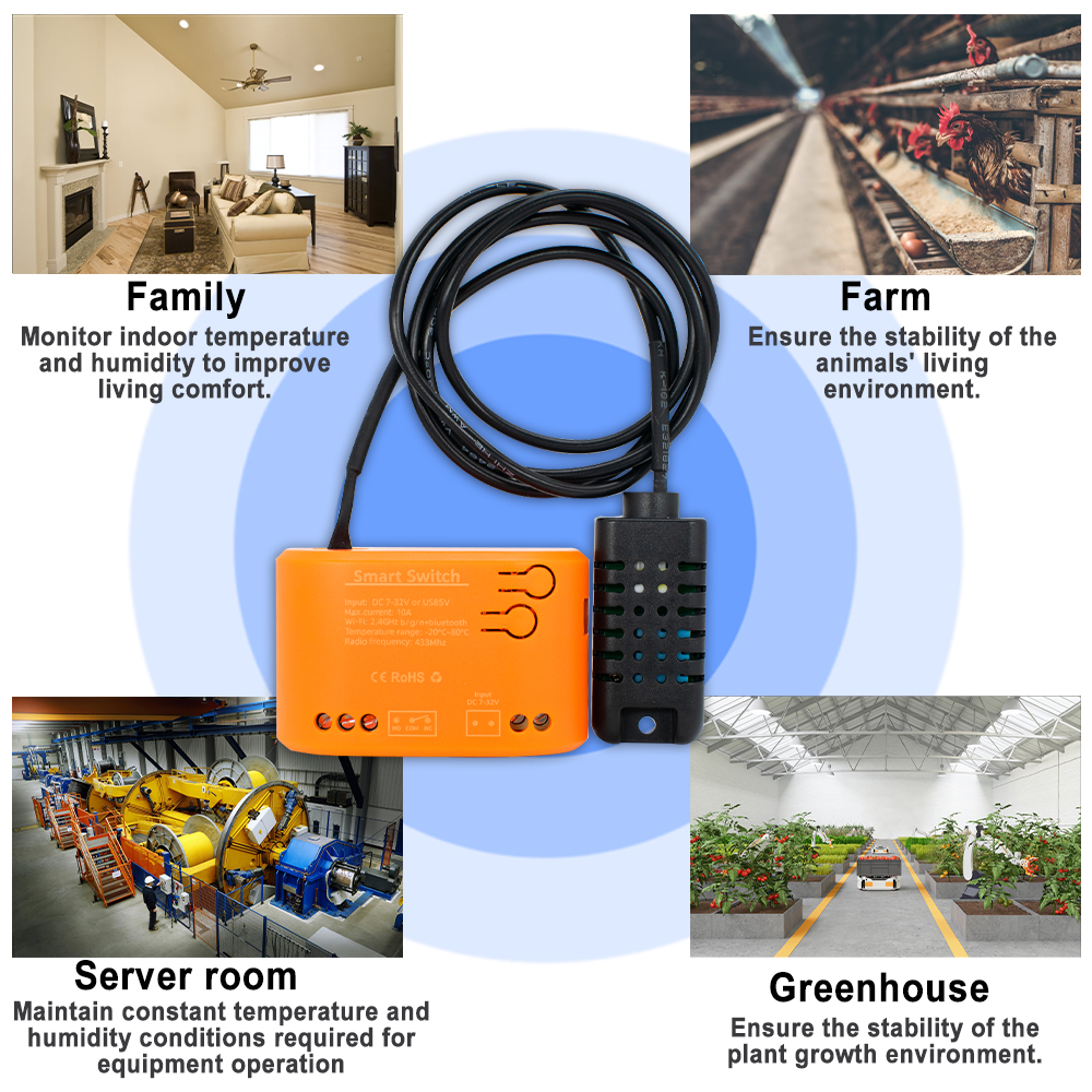 Tuya WiFi Temperature Humidity - Aquarium Plant Original recensione e prezzo