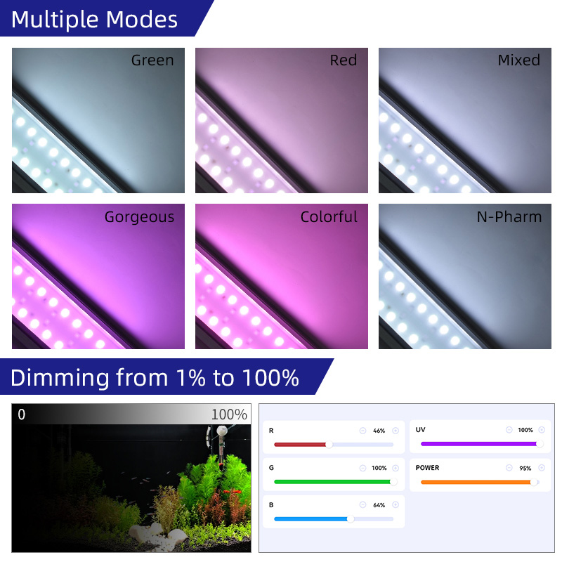 M300D1 PRO Hot Sale  RGB+UVA N - Planted Aquarium For Sale recensione e prezzo