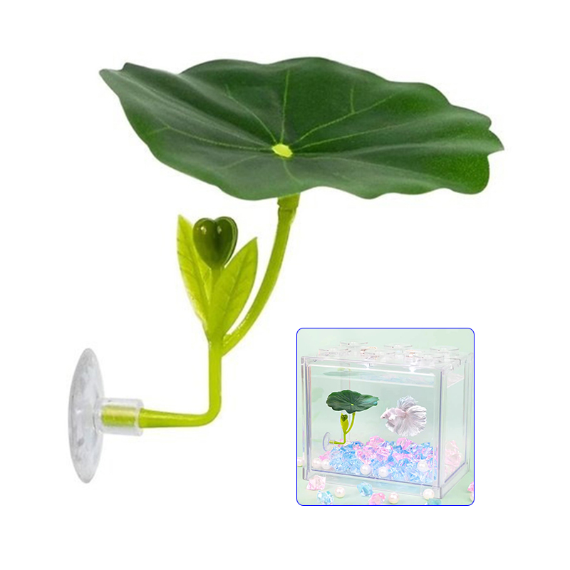 1Pc Green Leaf Hammock For Bet - Planted Aquarium Betta recensione e prezzo
