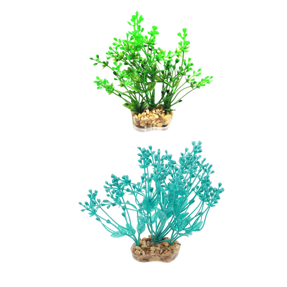 2Pcs Realistic Plastic Aquariu - Planted Aquarium Betta recensione e prezzo